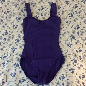 Capezio purple leotard
